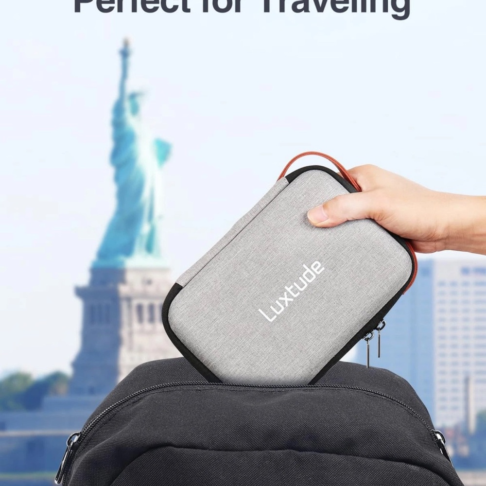 Luxtude Gray Hard Shell Case - Picture 5 of 9